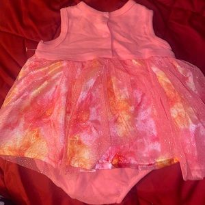 Size 3-6 months pink dress